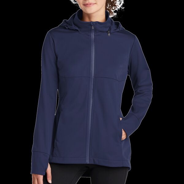 Women's Hooded Soft Shell Jacket Thumbnail