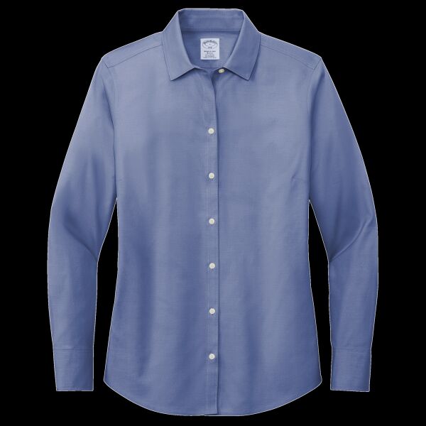 Women's Wrinkle Free Stretch Pinpoint Shirt Thumbnail