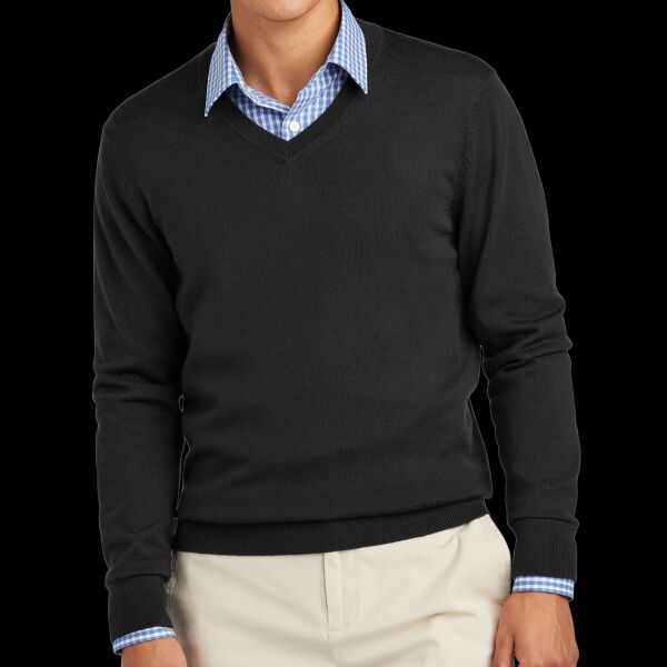 Washable Merino V Neck Sweater Thumbnail