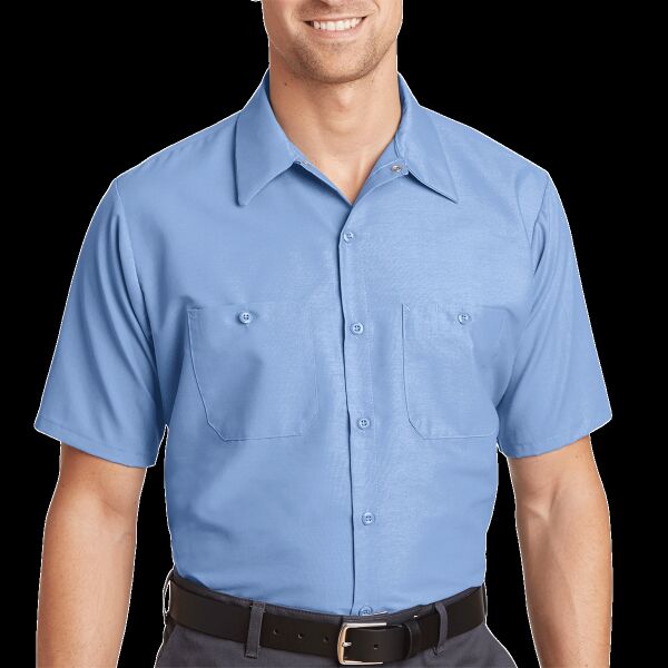 Short Sleeve Industrial Work Shirt Thumbnail