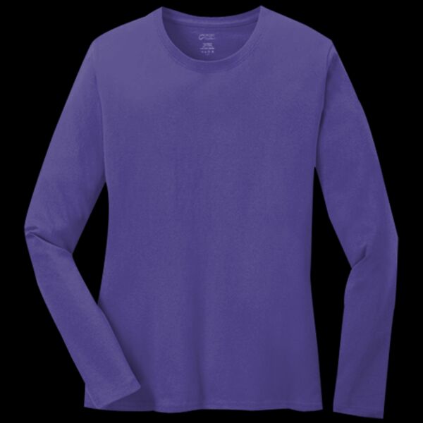 Women's Long Sleeve Core Cotton Tee Thumbnail