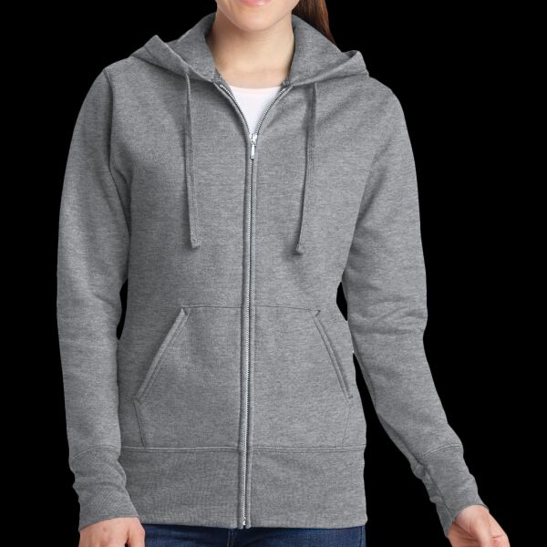 Women's Core Fleece Full Zip Hooded Sweatshirt Thumbnail