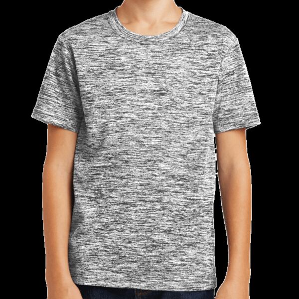 Youth PosiCharge ® Electric Heather Tee Thumbnail