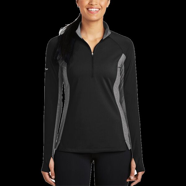 Women's Sport Wick ® Stretch Contrast 1/4 Zip Pullover Thumbnail