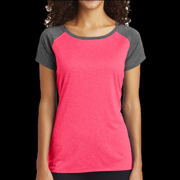 Women's Heather On Heather Contender Scoop Neck Tee Thumbnail