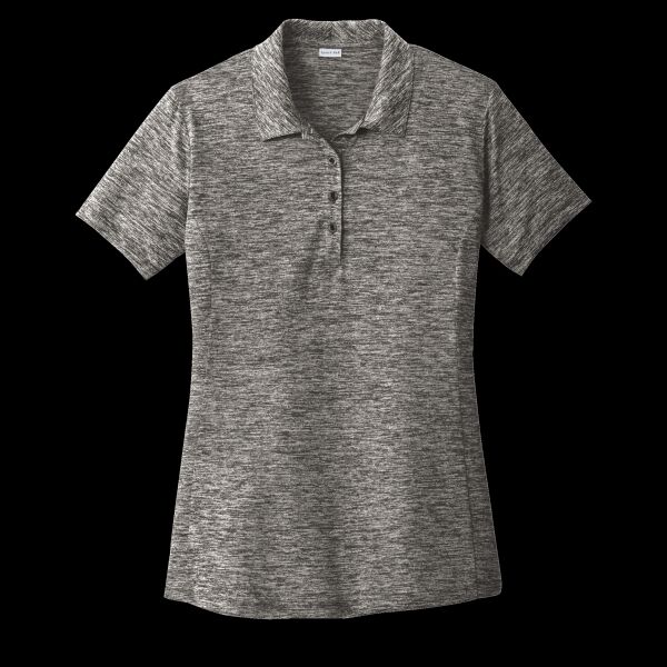 Women's PosiCharge ® Electric Heather Polo Thumbnail