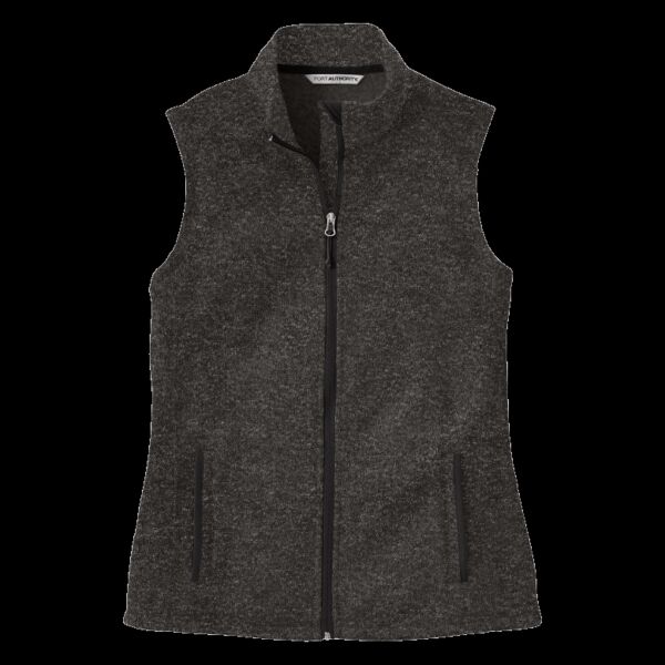 Women's Sweater Fleece Vest Thumbnail