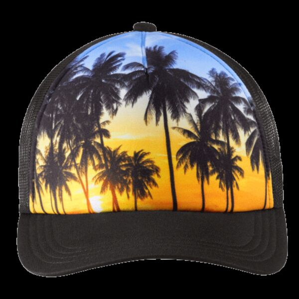 Photo Real Snapback Trucker Cap Thumbnail