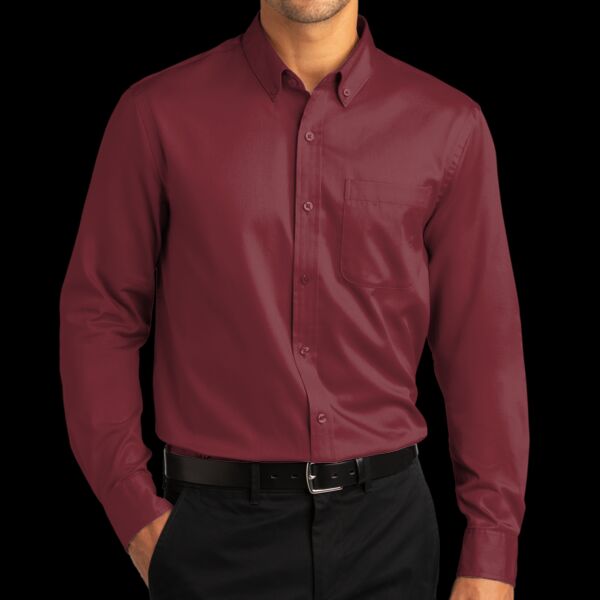 Long Sleeve SuperPro React Twill Shirt Thumbnail