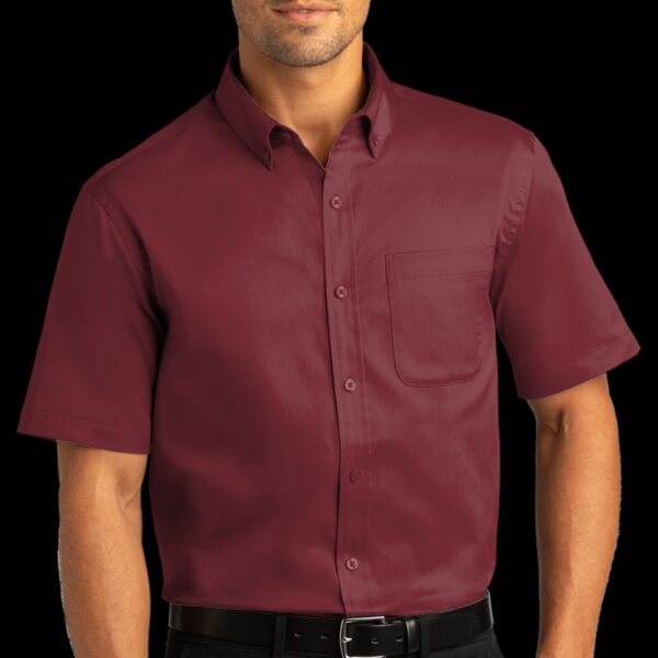 Short Sleeve SuperPro React Twill Shirt Thumbnail