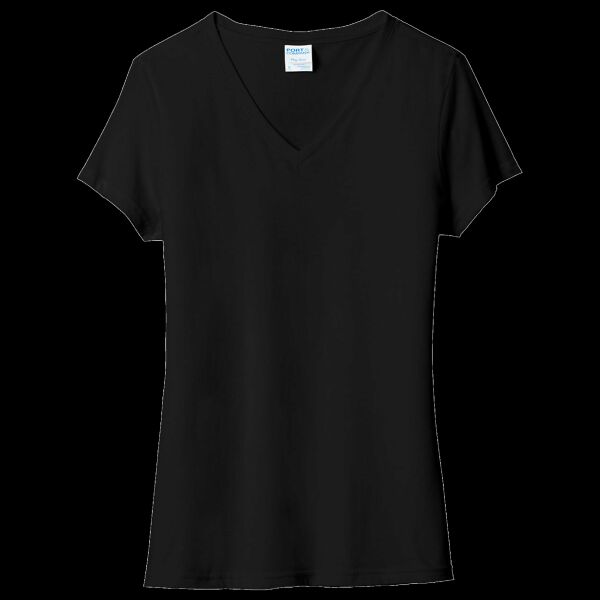Women's Tri Blend V Neck Tee Thumbnail