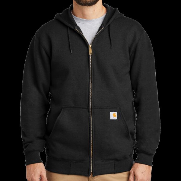 Midweight Hooded Zip Front Sweatshirt Thumbnail