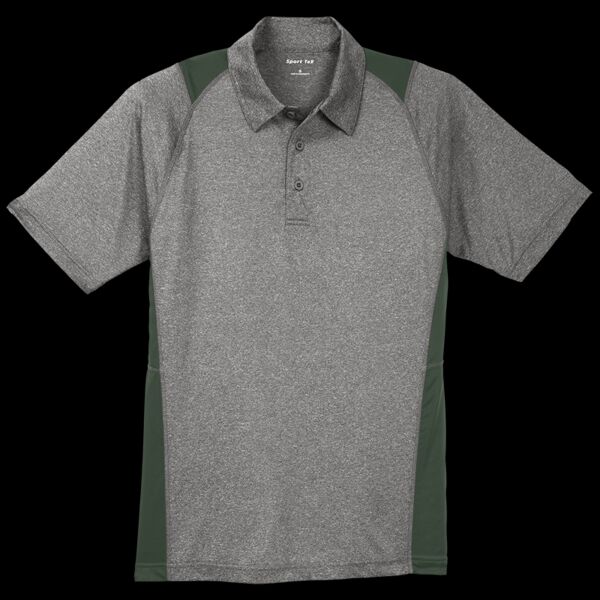 Heather Colorblock Contender Polo Thumbnail