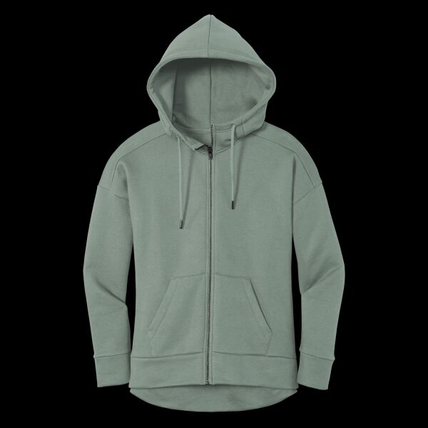 Women's Perfect Weight ® Fleece Drop Shoulder Full Zip Hoodie Thumbnail