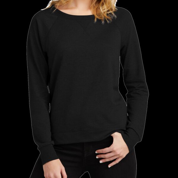 Women's Featherweight French Terry Long Sleeve Crewneck Thumbnail