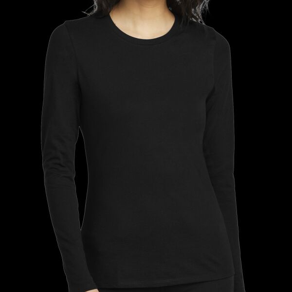 Women's Perfect Blend ® CVC Long Sleeve Tee Thumbnail