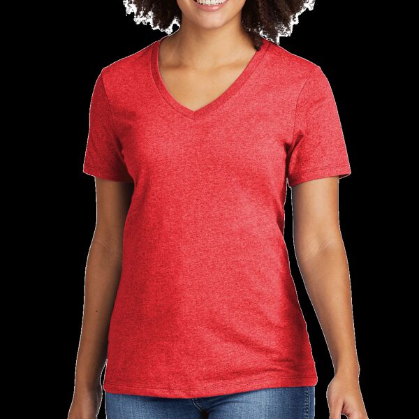 Women's Recycled Blend V Neck Tee Thumbnail