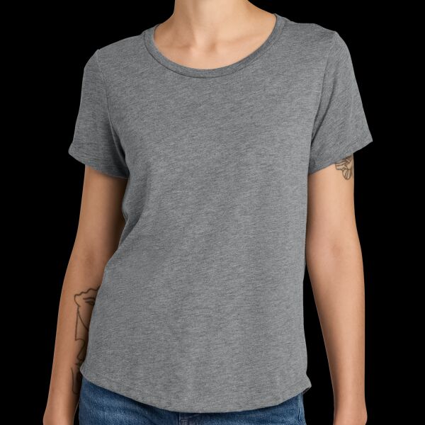 Women's Relaxed Tri Blend Scoop Neck Tee Thumbnail