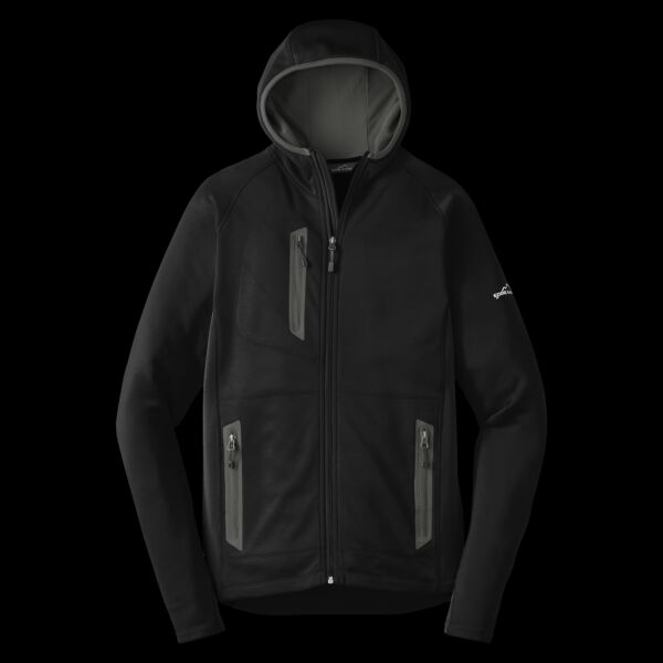 Sport Hooded Full Zip Fleece Jacket Thumbnail