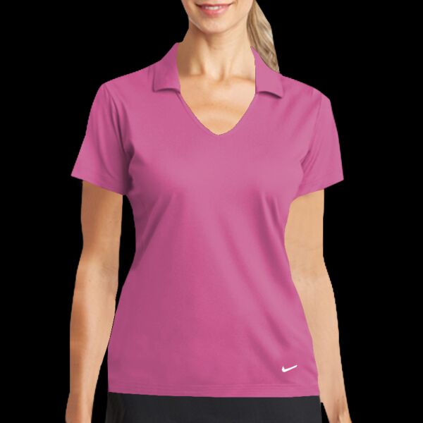 Ladies Dri FIT Vertical Mesh Polo Thumbnail