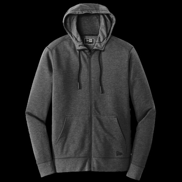 Tri Blend Fleece Full Zip Hoodie Thumbnail