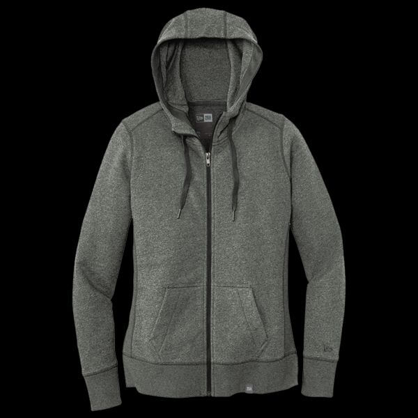 Ladies French Terry Full Zip Hoodie Thumbnail