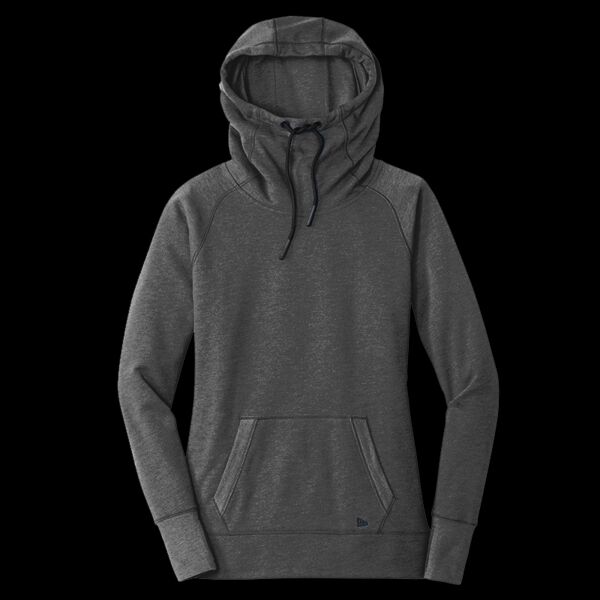 Ladies Tri Blend Fleece Pullover Hoodie Thumbnail