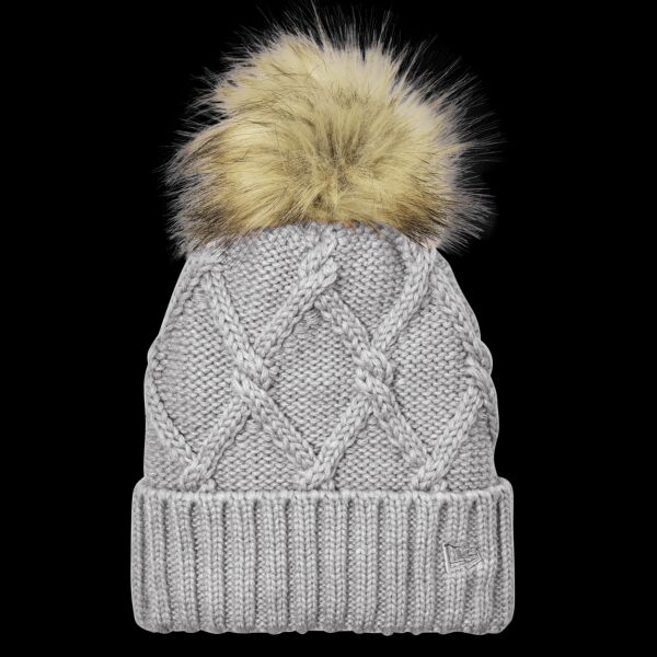 Faux Fur Pom Beanie Thumbnail