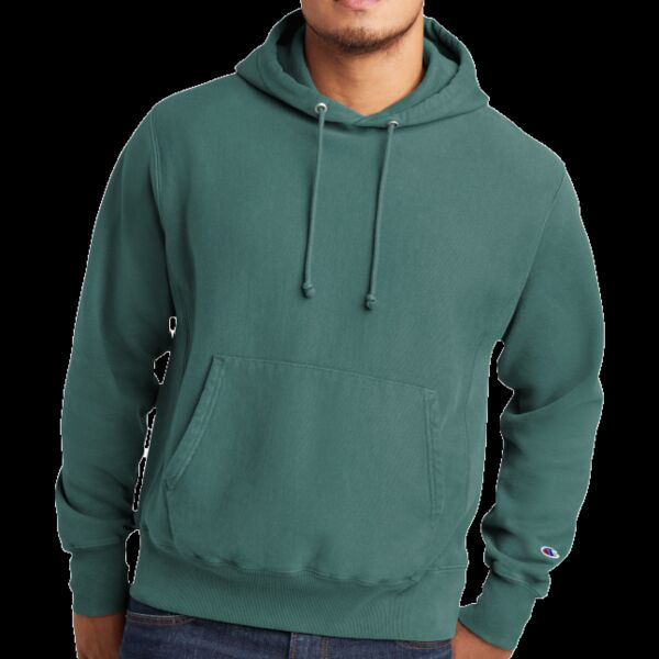 Reverse Weave ® Garment Dyed Hooded Sweatshirt Thumbnail