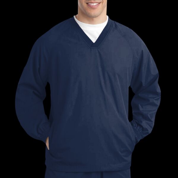 V Neck Raglan Wind Shirt Thumbnail