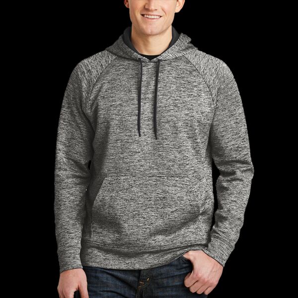 PosiCharge ® Electric Heather Fleece Hooded Pullover Thumbnail