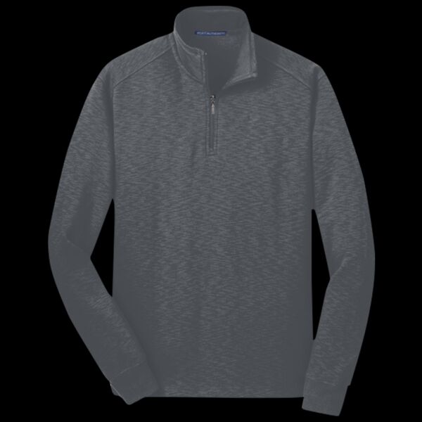 Slub Fleece 1/4 Zip Pullover Thumbnail