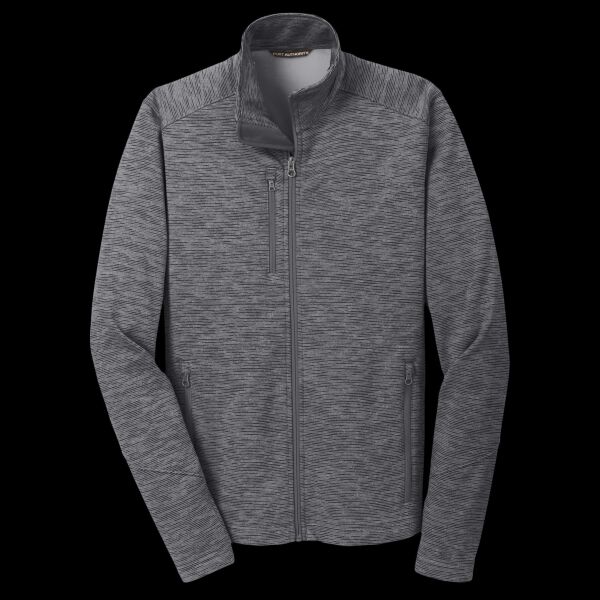 Digi Stripe Fleece Jacket Thumbnail