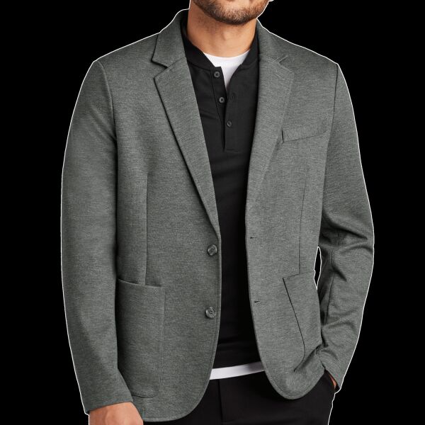 Relaxed Knit Blazer Thumbnail