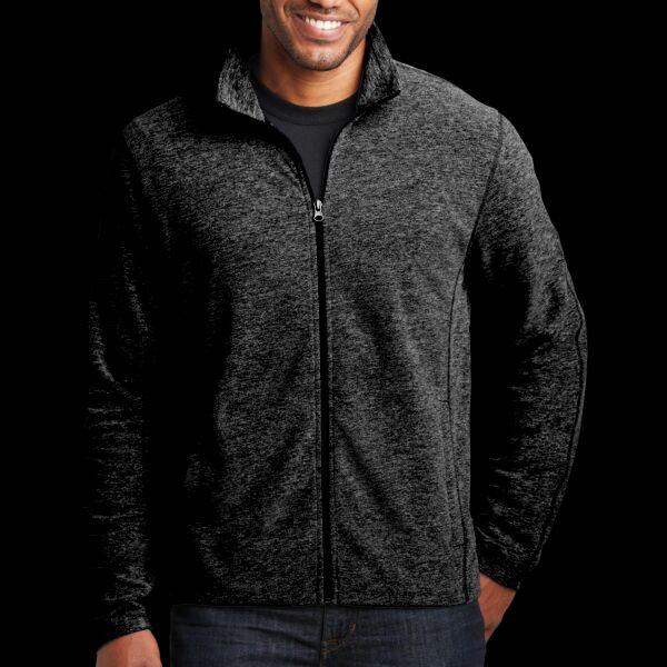 Heather Microfleece Full Zip Jacket Thumbnail