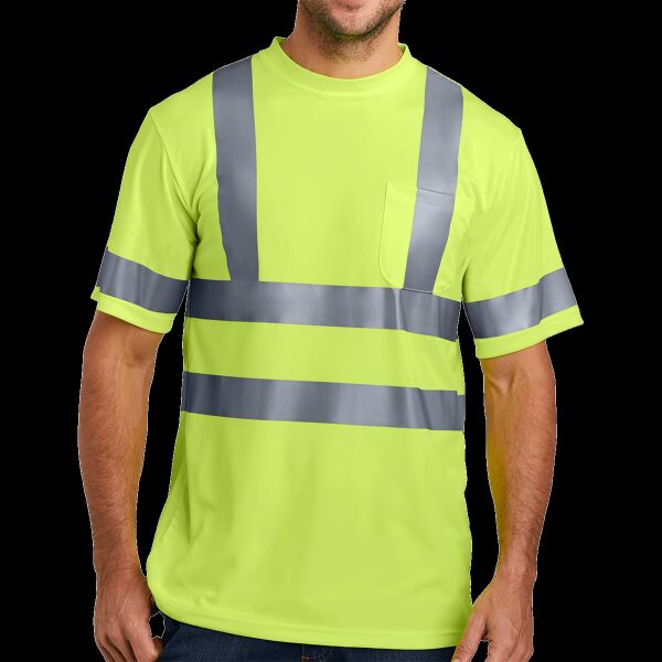 Ansi 107 Class 3 Short Sleeve Snag Resistant Reflective T Shirt Thumbnail