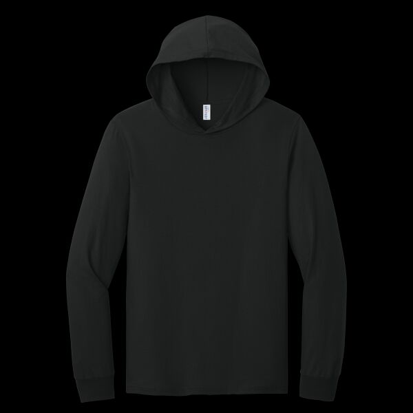 Classics Unisex Cotton Long Sleeve Hooded T Shirt Thumbnail