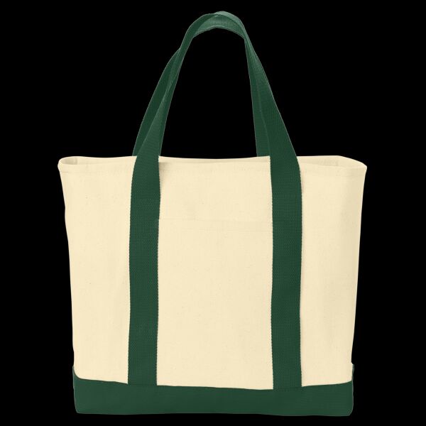Ideal Twill Two Tone Shopping Tote Thumbnail