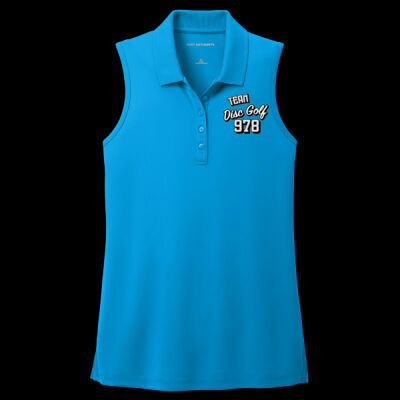 Team Disc Golf 978 - Women's Dry Zone ® UV Micro Mesh Sleeveless Polo Thumbnail