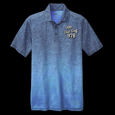Team Disc Golf 978 - Ombre Heather Polo Thumbnail